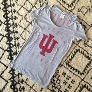 PINK l Victoria's Secret IU Gray T-Shirt